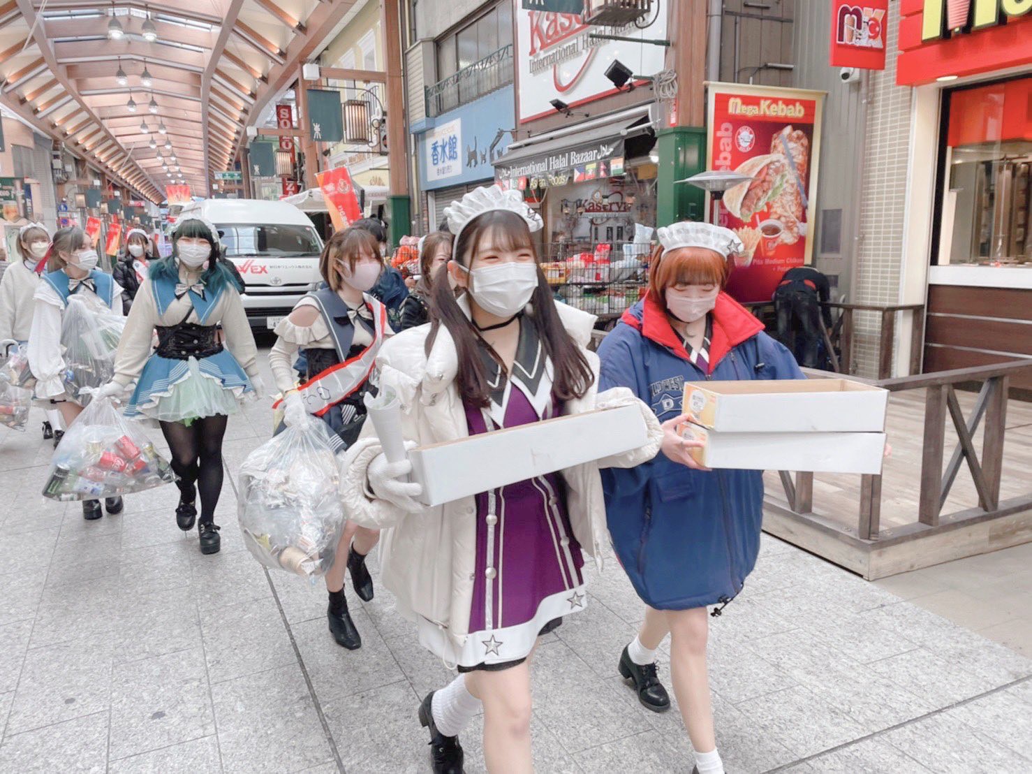 CBC チャント！で大須クリーンアップキャンペーンの様子が放映されまし